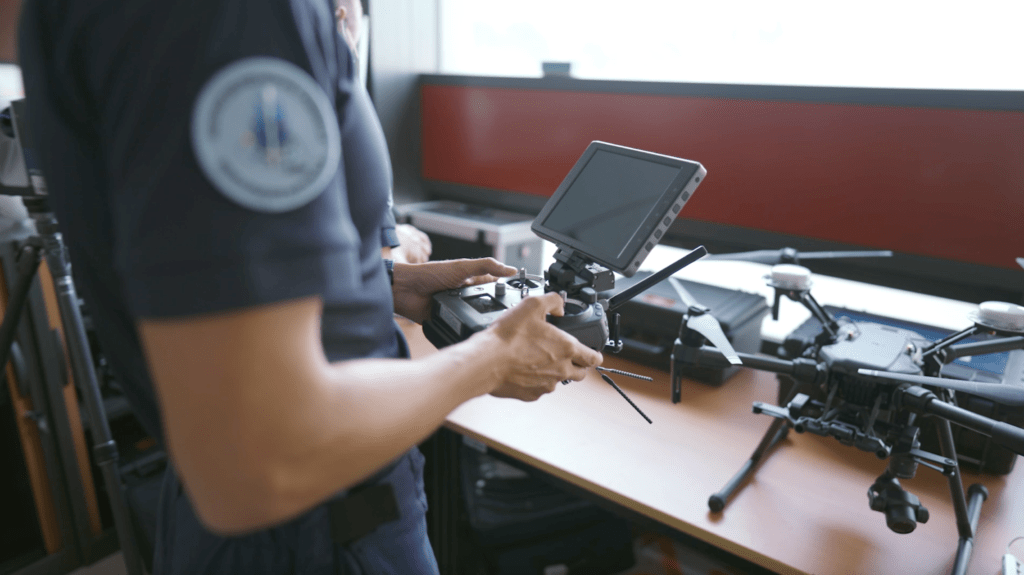 Utilisation de drones pour l'acquisition de vidéos sur les scènes de crime et sciences forensiques