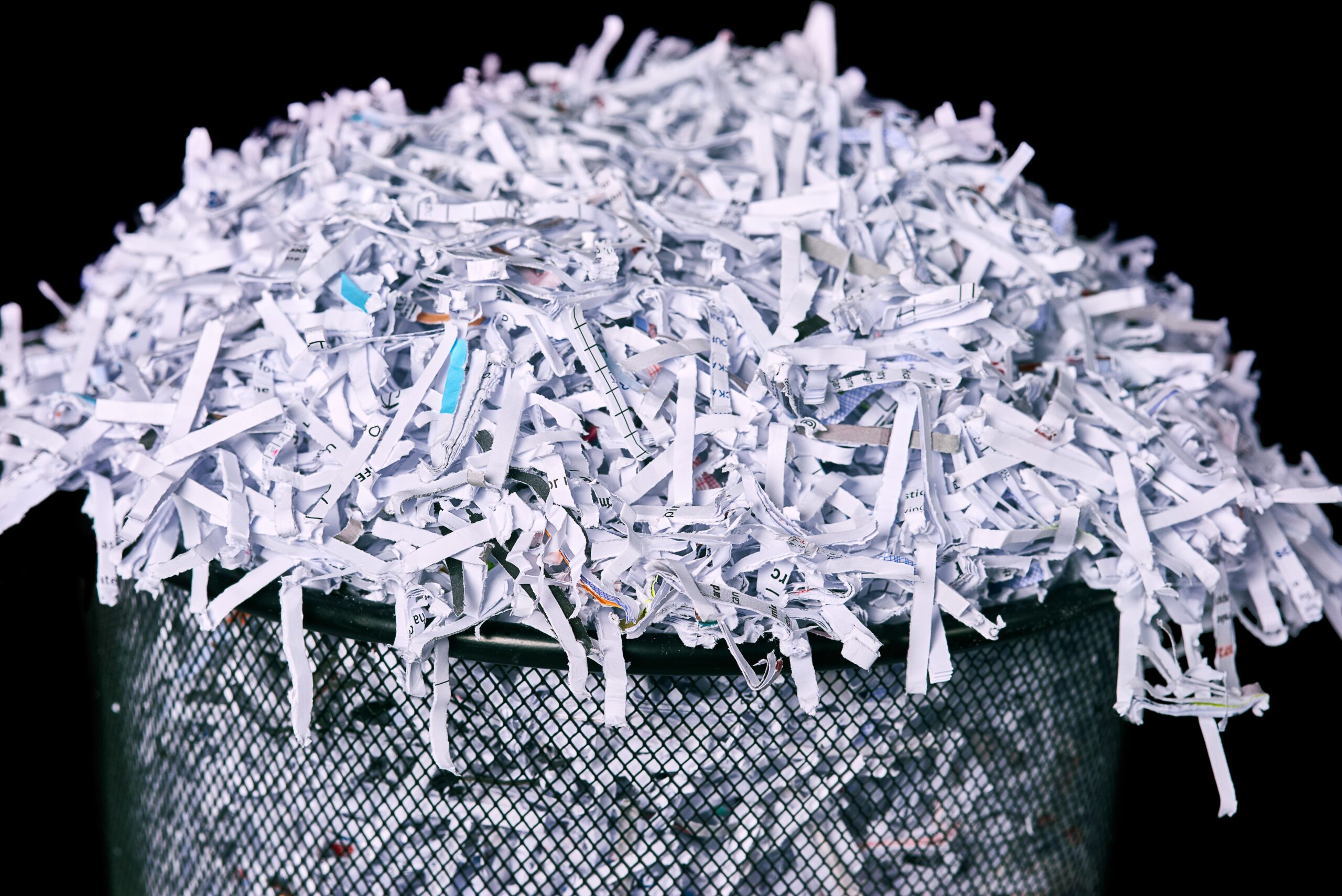 Comment récupérer des documents broyés à la déchiqueteuse - police scientifique - Forenseek